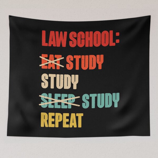 Item preview, Law School Eat Sleep Study Repeat Law Student designed and sold by desuyomoskov7.
