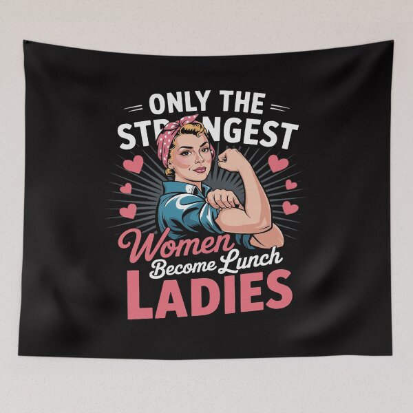 Item preview, Lunch Lady Strong Women Cafeteria Crew School Food Service designed and sold by teltvitossuilea.