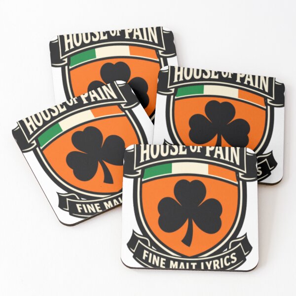 Item preview, House of Pain Fine Malt Lyrics Retro Irish Shamrock Crest designed and sold by LeighlaF45.