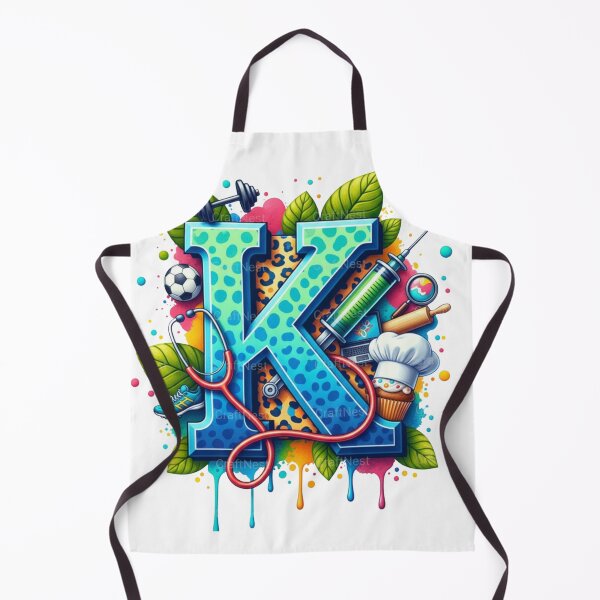 Item preview, Alphabet Fusion Art – Letter K (A–Z Collection) designed and sold by buycostarica.