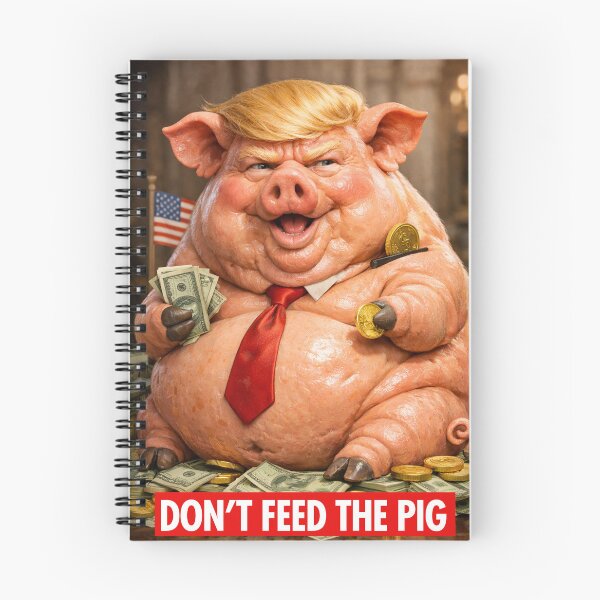 Item preview, ANTI TRUMP - DON'T FEED THE PIG designed and sold by Thelittlelord.