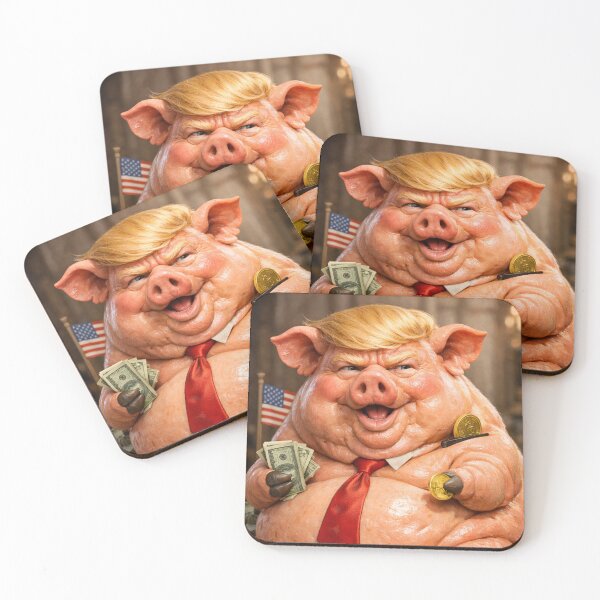 Item preview, ANTI TRUMP - DON'T FEED THE PIG designed and sold by Thelittlelord.