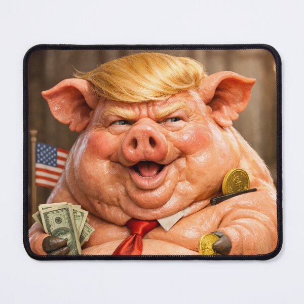 Item preview, ANTI TRUMP - DON'T FEED THE PIG designed and sold by Thelittlelord.