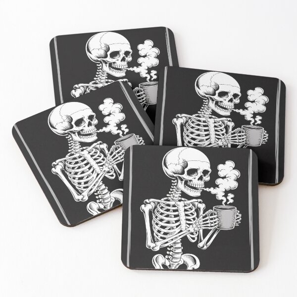 Item preview, Halloween Skeleton  Halloween Coffee Skull designed and sold by Rackaam.