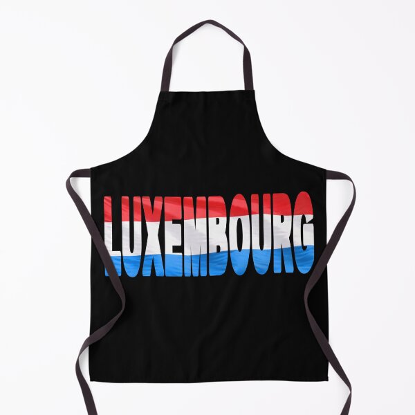 Item preview, LUXEMBOURG - Flag Flying in Wind cut to Letters Souvenir Sticker Shirt designed and sold by Adam Gormley.