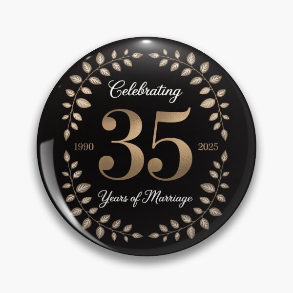 Item preview, Married 35 Years Of Marriage 1990 35th Wedding Couples designed and sold by chaeningplan.