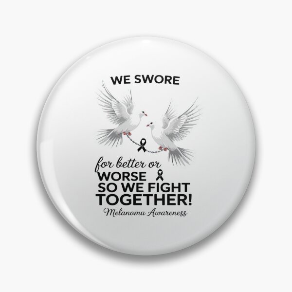 Item preview, Melanoma Skin Cancer Awareness Spouse Husband Wife Support  designed and sold by Rrettgison.