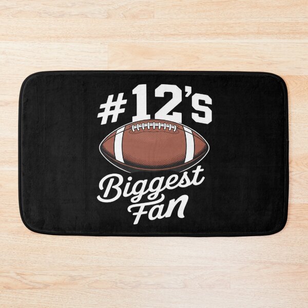 Item preview, Number 12 Biggest Fan Football Mom Supporter Son Cheer designed and sold by ProudForFunny.