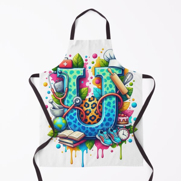 Item preview, Alphabet Fusion Art – Letter U (A–Z Collection) designed and sold by buycostarica.