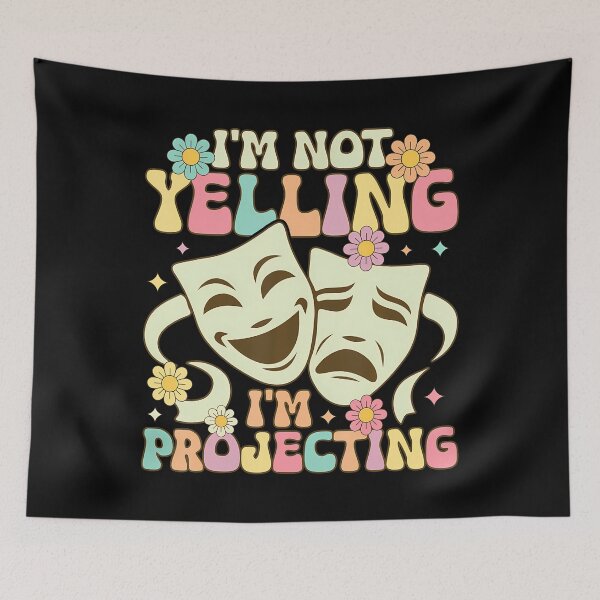 Item preview, I Am Not Yelling I Am Projecting designed and sold by jayeshainch.