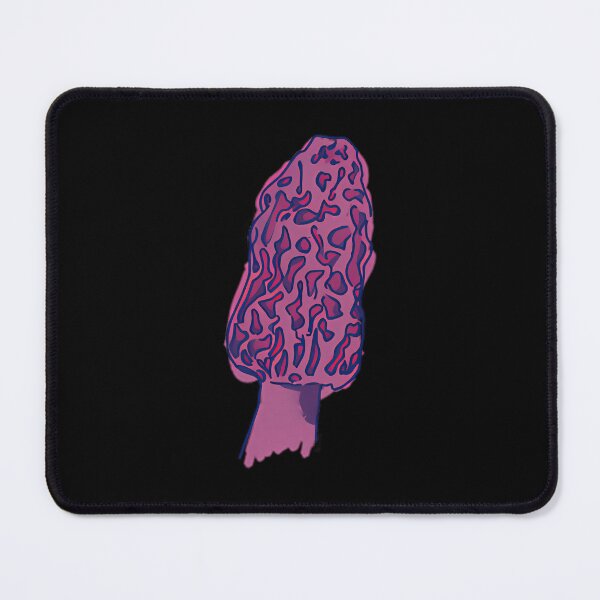 Item preview, Pink Morel Mushroom Minimal Illustration designed and sold by ukanisfeysv.