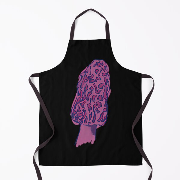 Item preview, Pink Morel Mushroom Minimal Illustration designed and sold by ukanisfeysv.