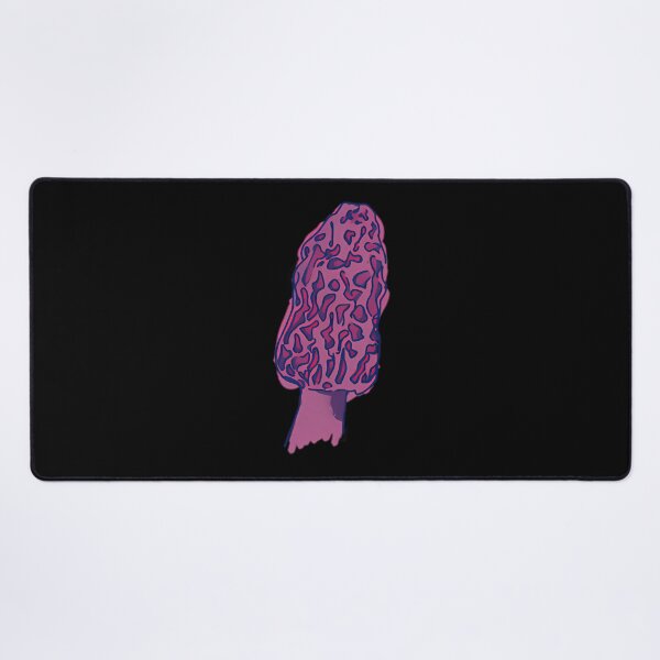 Item preview, Pink Morel Mushroom Minimal Illustration designed and sold by ukanisfeysv.