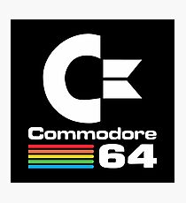 Commodore 64 Logo Photographic Print