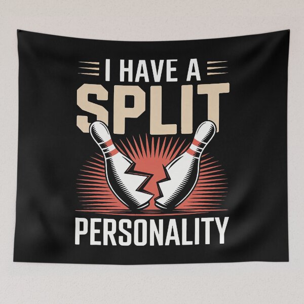 Item preview, Fun Split Personality Bowling Team designed and sold by desuyomoskov7.