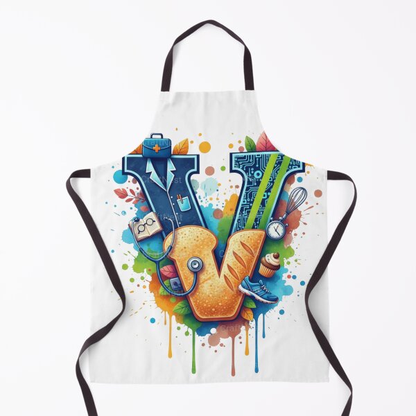 Item preview, Alphabet Fusion Art – Letter V (A–Z Collection) designed and sold by buycostarica.