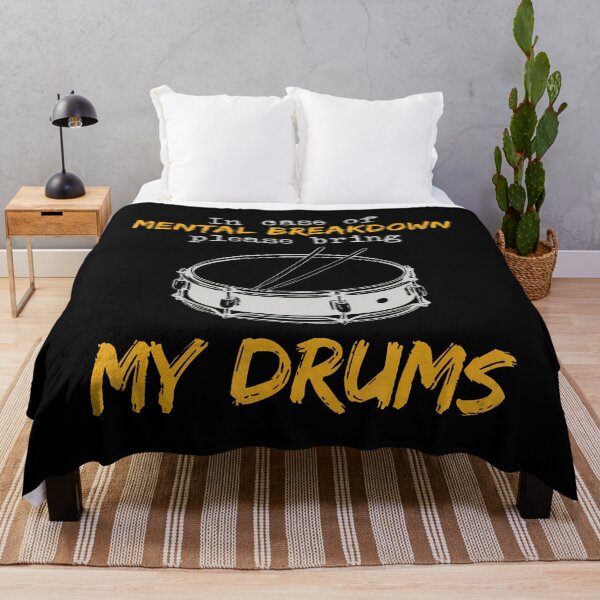 Item preview, Funny Drums In Case Of Mental Breakdown For Drummer designed and sold by desuyomoskov7.