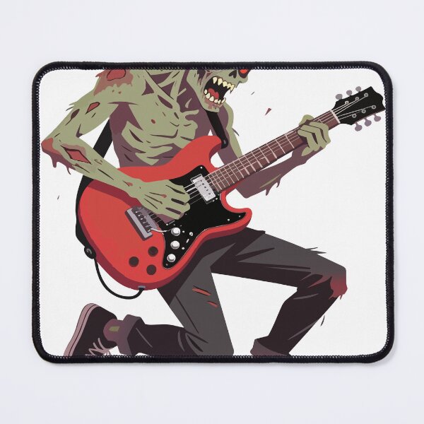 Item preview, Undead Rocker Playing Electric Guitar designed and sold by iwzzuel.