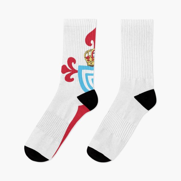 Item preview, RC Celta Vigo Crest – Sky Blue and Red Spanish Football Emblem designed and sold by RAVisuals.