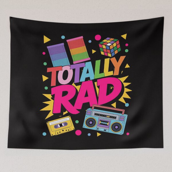 Item preview, Totally Rad 1980s Eighties Party designed and sold by czechascheledu.