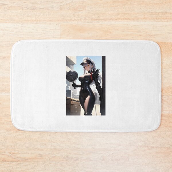 Item preview, Mawanoda Tomisago - Cyberpunk Combat Maid Anime Warrior Sticker designed and sold by iloveanimechibi.