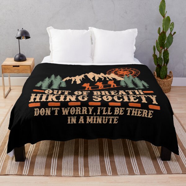Item preview, Out Of Breath Hiking Society I'Ll Be There In A Minute designed and sold by endabettyau.