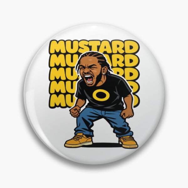 Item preview, Kendrick Lamar Mustard Shouting Rap Caricature T-Shirt designed and sold by LeighlaF45.