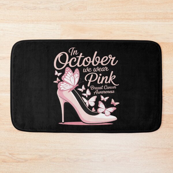 Item preview, October Wear Pink Breast Cancer Support Awareness designed and sold by ProudForFunny.