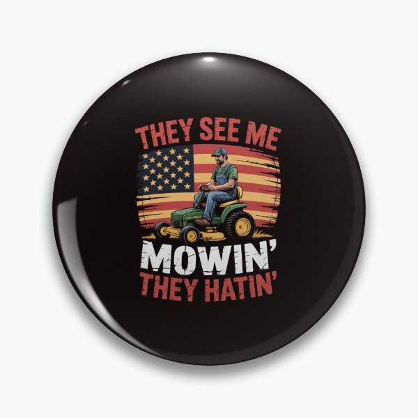 Item preview, Lawn Mowing  See Me Mowing They Hatin Garden Dad designed and sold by lavethediso.