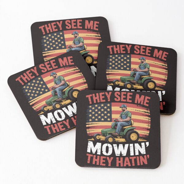 Item preview, Lawn Mowing  See Me Mowing They Hatin Garden Dad designed and sold by lavethediso.