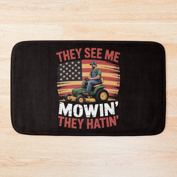 Item preview, Lawn Mowing  See Me Mowing They Hatin Garden Dad designed and sold by lavethediso.