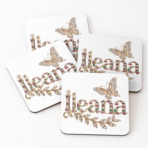 Item preview, Alphabet Fusion Art – Letter ILEANA (A–Z Collection) designed and sold by buycostarica.