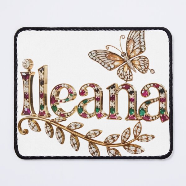 Item preview, Alphabet Fusion Art – Letter ILEANA (A–Z Collection) designed and sold by buycostarica.