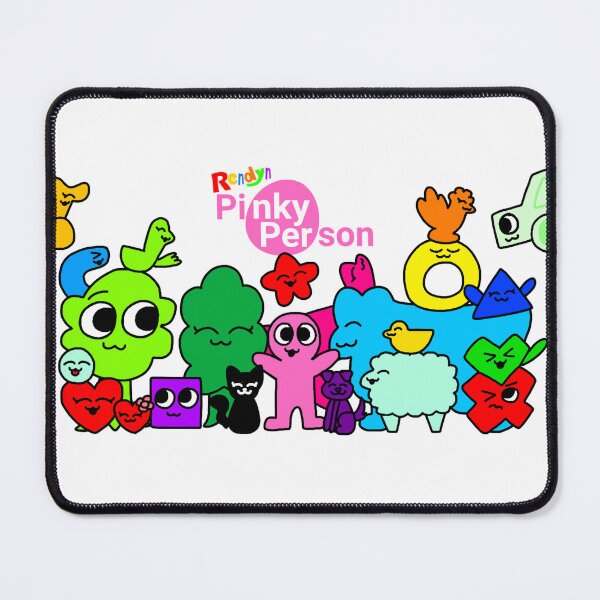 Item preview, Pinky Person Wallpaper designed and sold by RendynEliMerch.