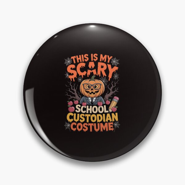 Item preview, This Is My Scary School Custodian Halloween designed and sold by lavethediso.