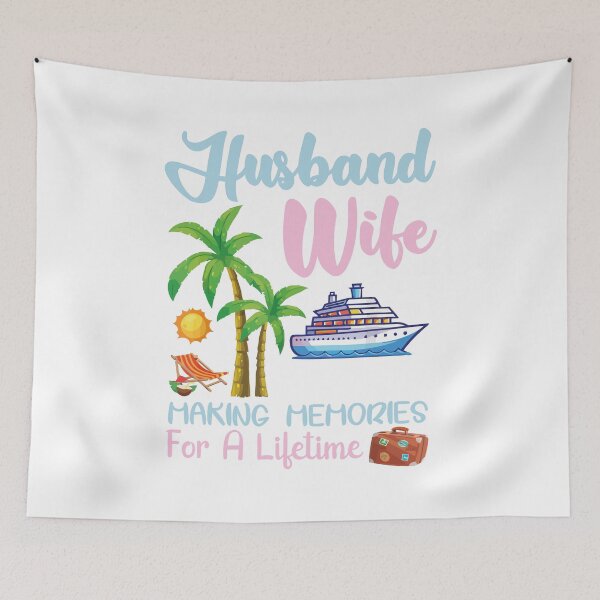 Item preview, Husband & Wife 2026 Making Memories Cruise Summer Vacation Clothing designed and sold by KINGWANI.