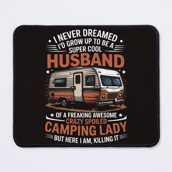 Item preview, Camping Men Valentines Day Camping Husband Wife designed and sold by lavethediso.