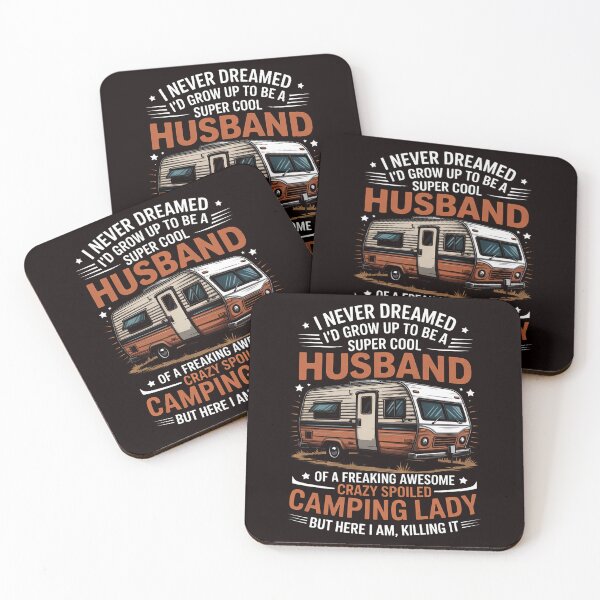 Item preview, Camping Men Valentines Day Camping Husband Wife designed and sold by lavethediso.