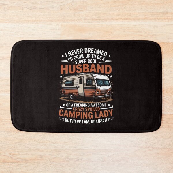 Item preview, Camping Men Valentines Day Camping Husband Wife designed and sold by lavethediso.