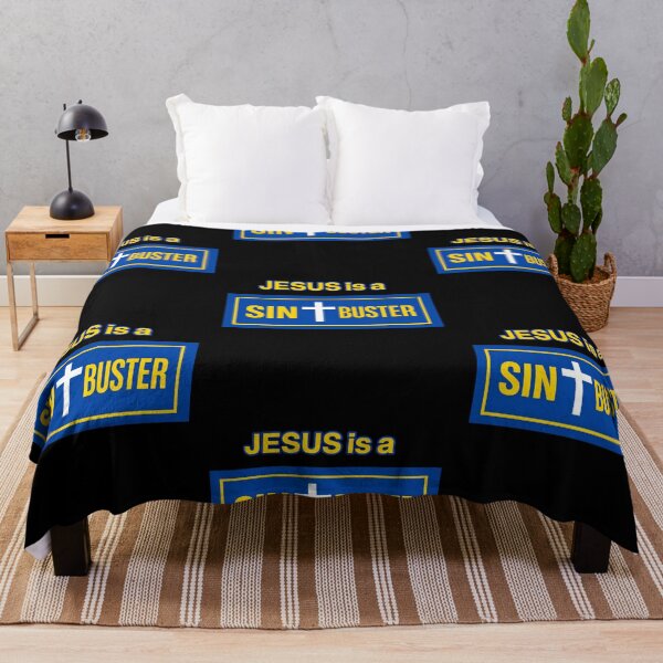 Item preview, JESUS is a sin buster - Christian designed and sold by BELIEVERS with STYLE.