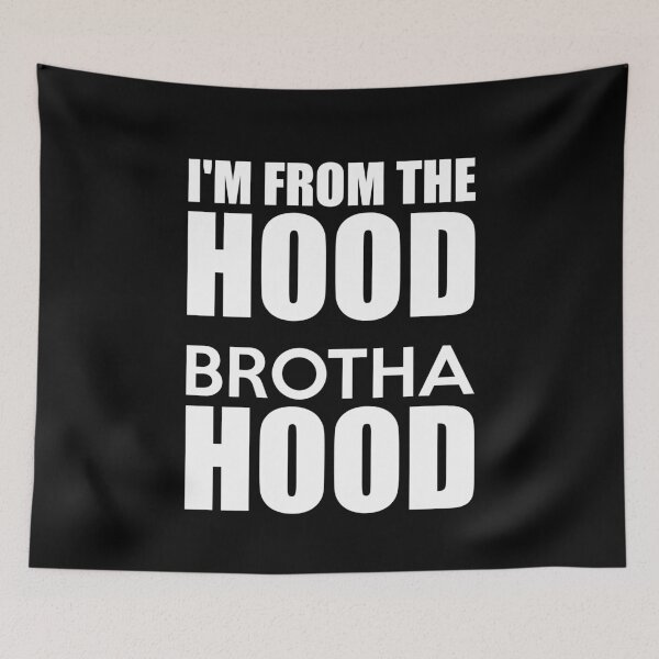 Item preview, I’m From the Hood – Brotha Hood -White designed and sold by allmarkmade.