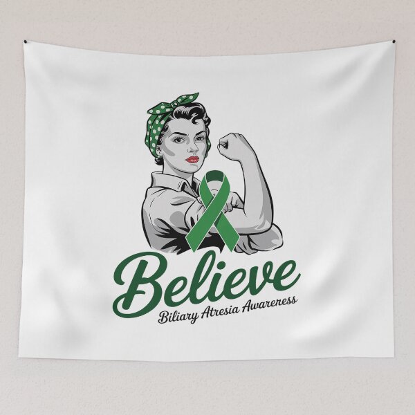Item preview, Biliary Atresia Warrior Green Ribbon Superhero designed and sold by Rrettgison.