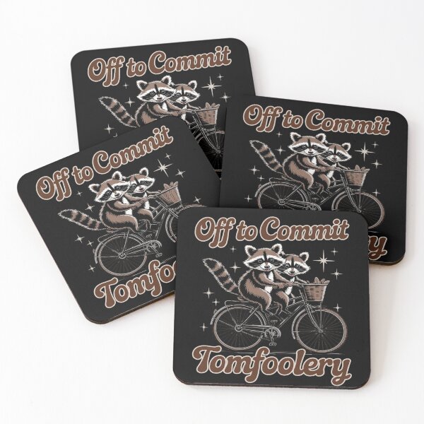 Item preview, Off To Commit Tomfoolery Flower designed and sold by ProudForFunny.