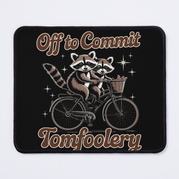Item preview, Off To Commit Tomfoolery Flower designed and sold by ProudForFunny.