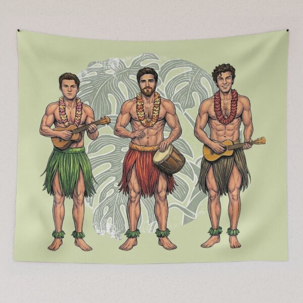 Item preview, Hula Men designed and sold by Cincinnati Kid.