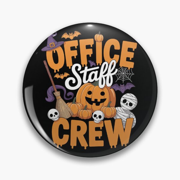 Item preview, Office Staff Boo Crew Halloween Team Spirit Apparel designed and sold by ProudForFunny.