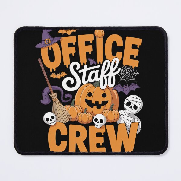 Item preview, Office Staff Boo Crew Halloween Team Spirit Apparel designed and sold by ProudForFunny.