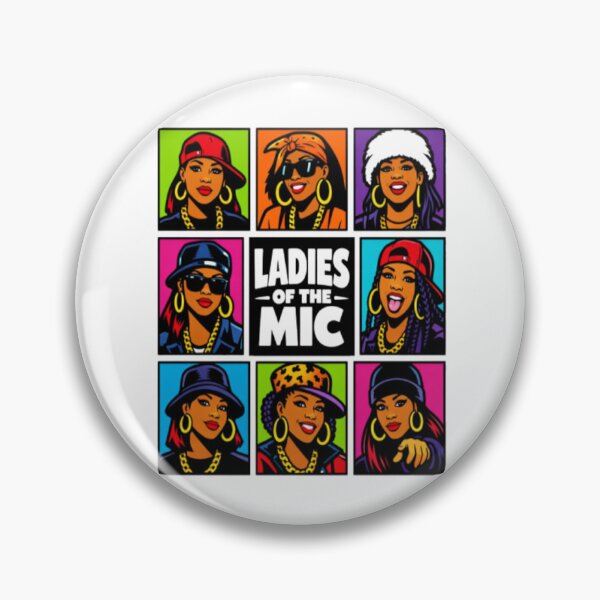 Item preview, Ladies Of The Mic 90s Hip Hop Legends Pop Art T-Shirt designed and sold by LeighlaF45.