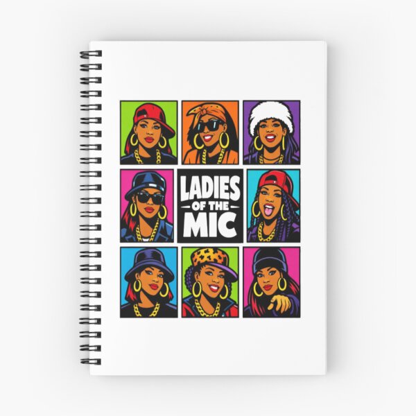 Item preview, Ladies Of The Mic 90s Hip Hop Legends Pop Art T-Shirt designed and sold by LeighlaF45.