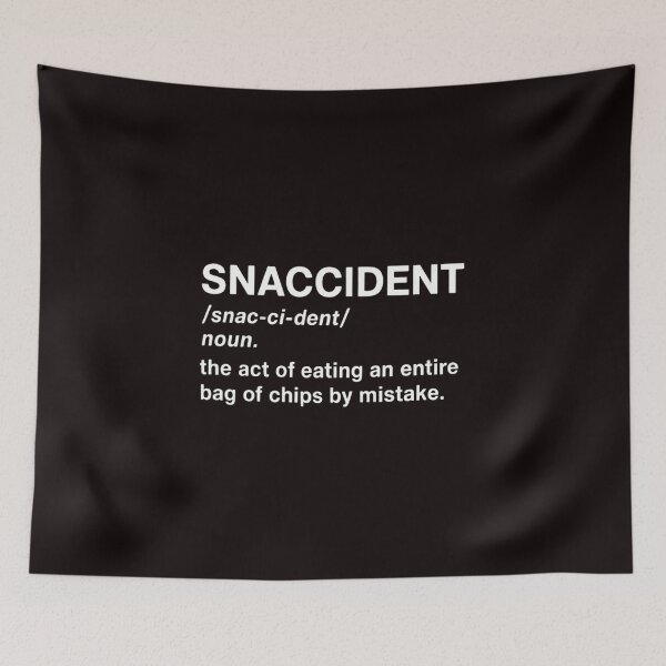 Item preview, Snaccident Eating an Entire Bag of Potato Chips designed and sold by lavethediso.